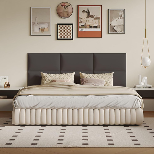 Gray modular stick - modular, padded